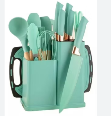 Set Kit Juego Utensilios Cocina 19 Pieza